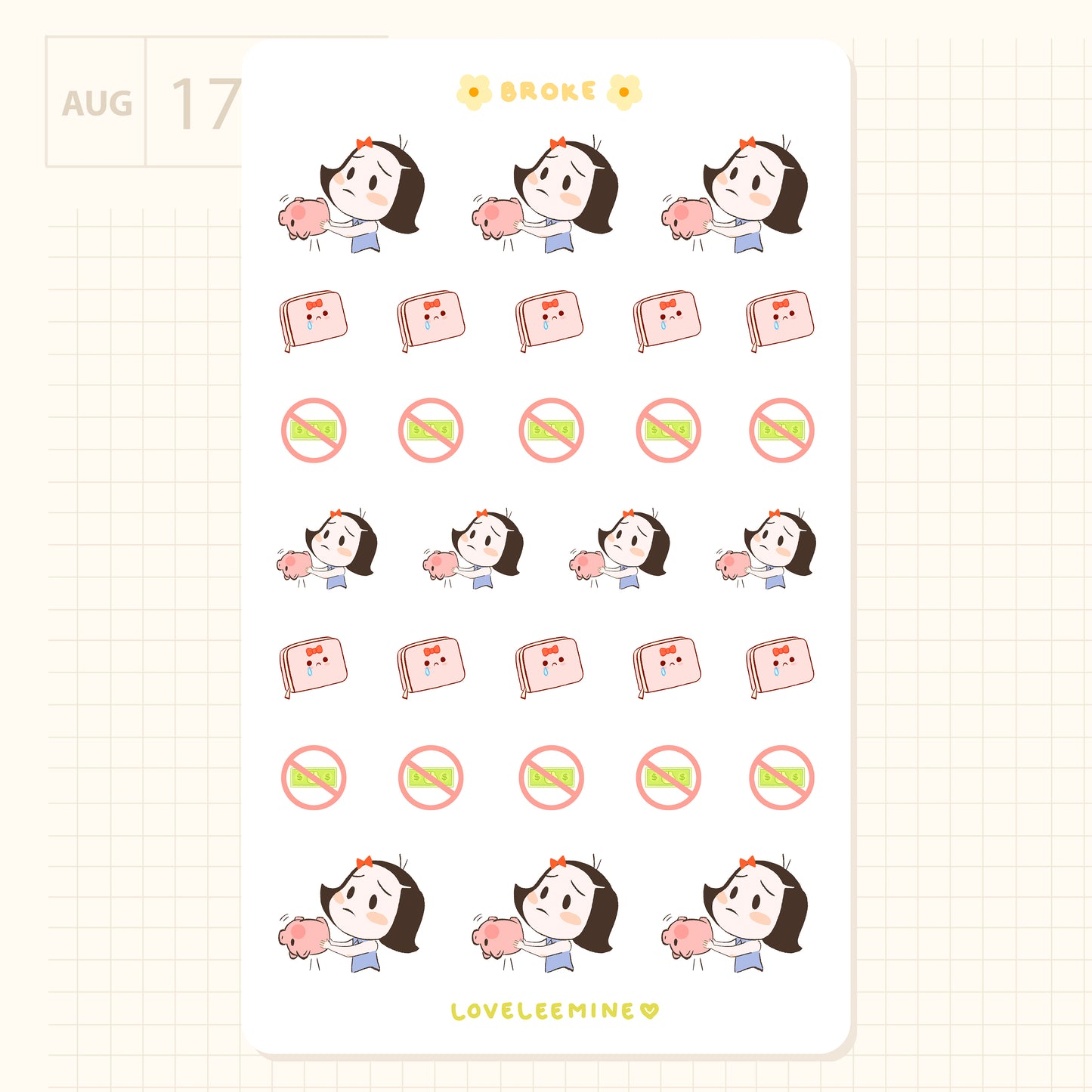 Coco No-Spend Sticker Sheet