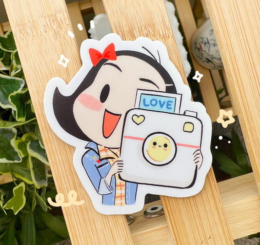 Coco Camera Vinyl Sticker