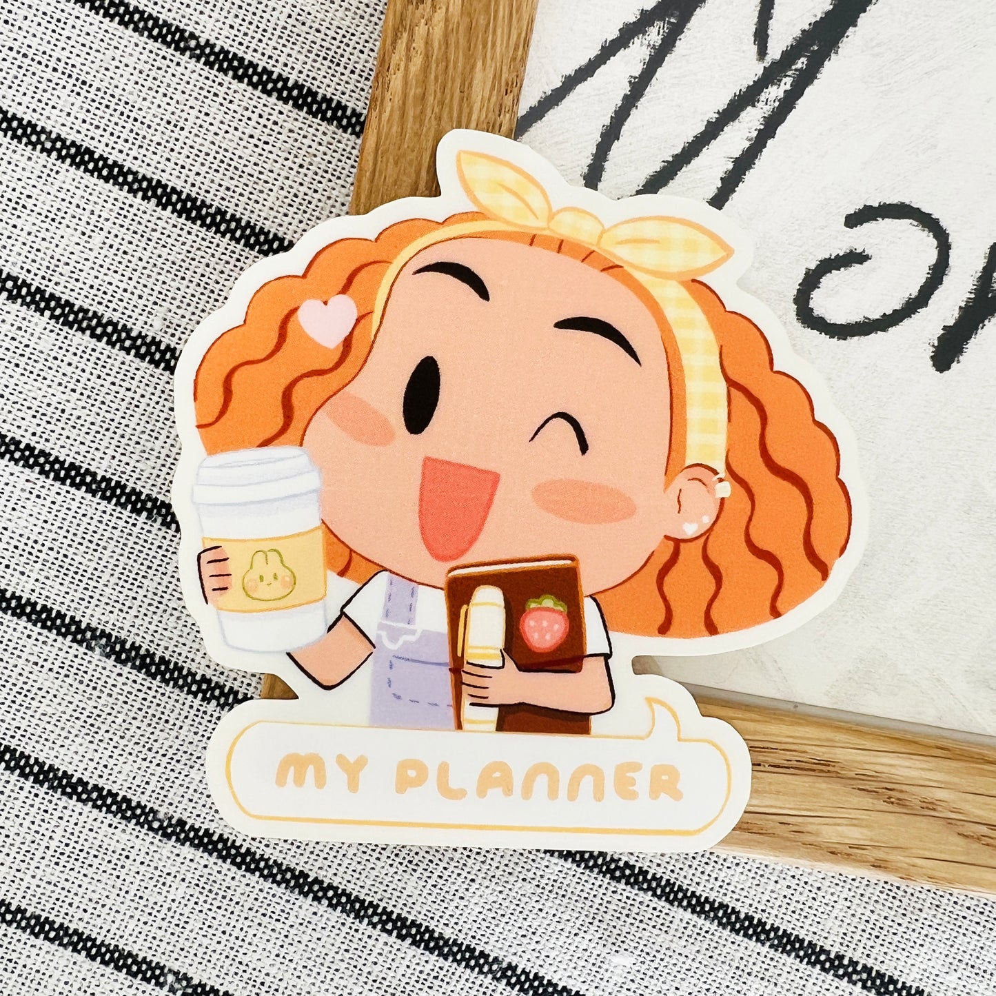 Loveleemine Friends "My Planner" Clear Stickers