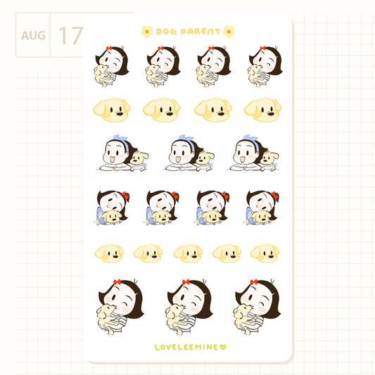 Dog Parent Sticker Sheet