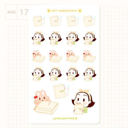 My Hobonichi Sticker Sheet