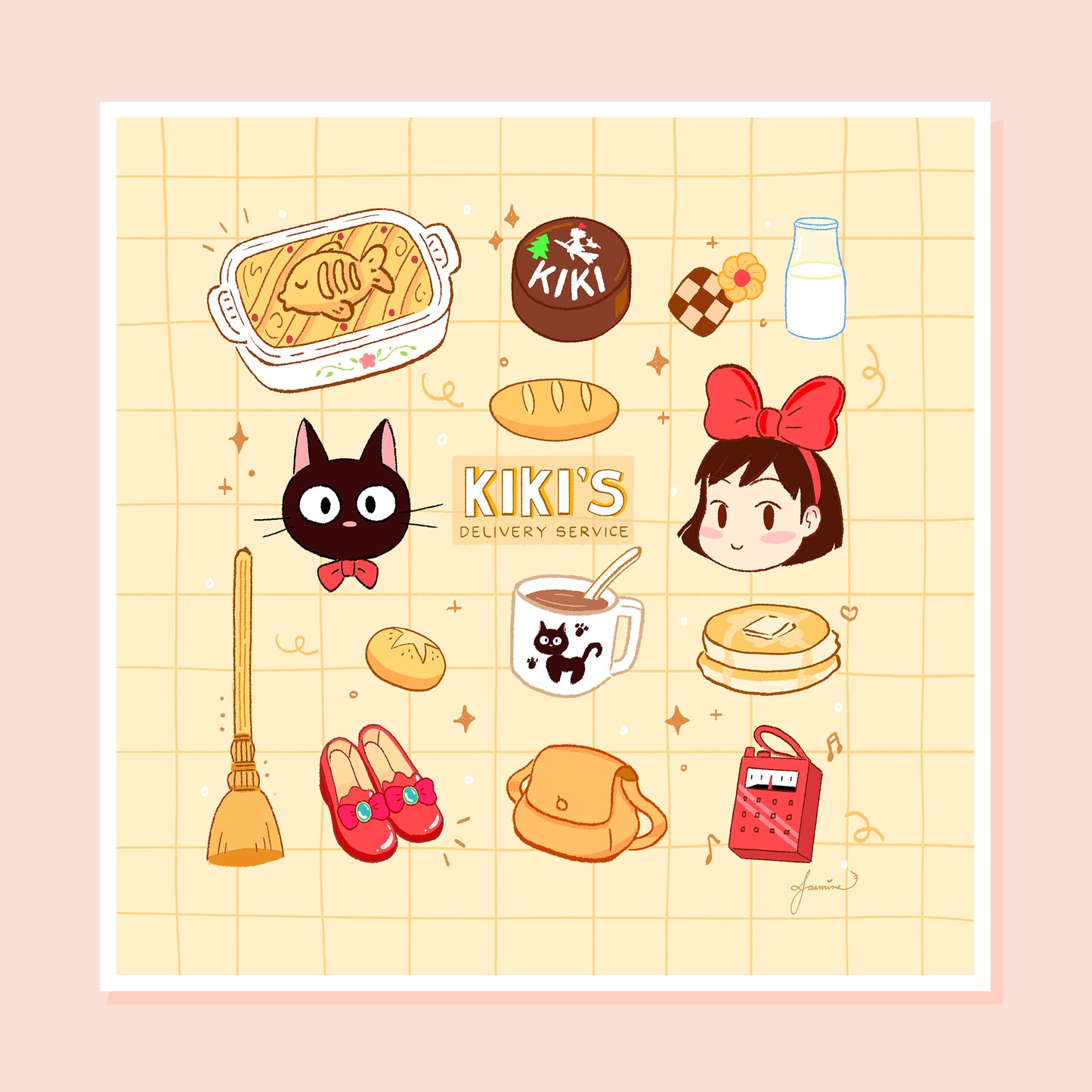 Kiki's Delivery Service (Art Print Collection) ⇨