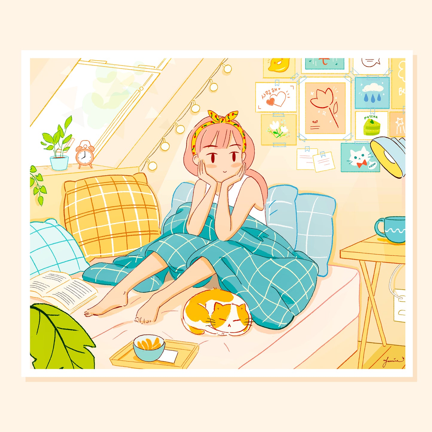 "Lazy Day" Art Print