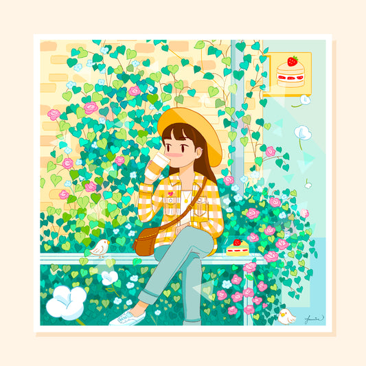 "A Lovely Day" Art Print