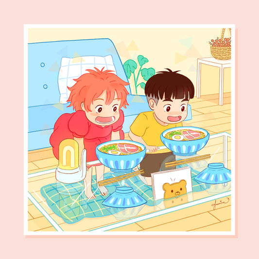Ponyo (Art Print Collection) ⇨