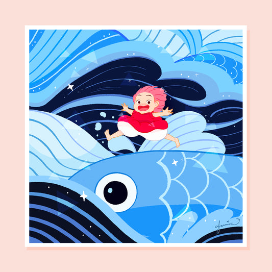 Ponyo (Art Print Collection) ⇨