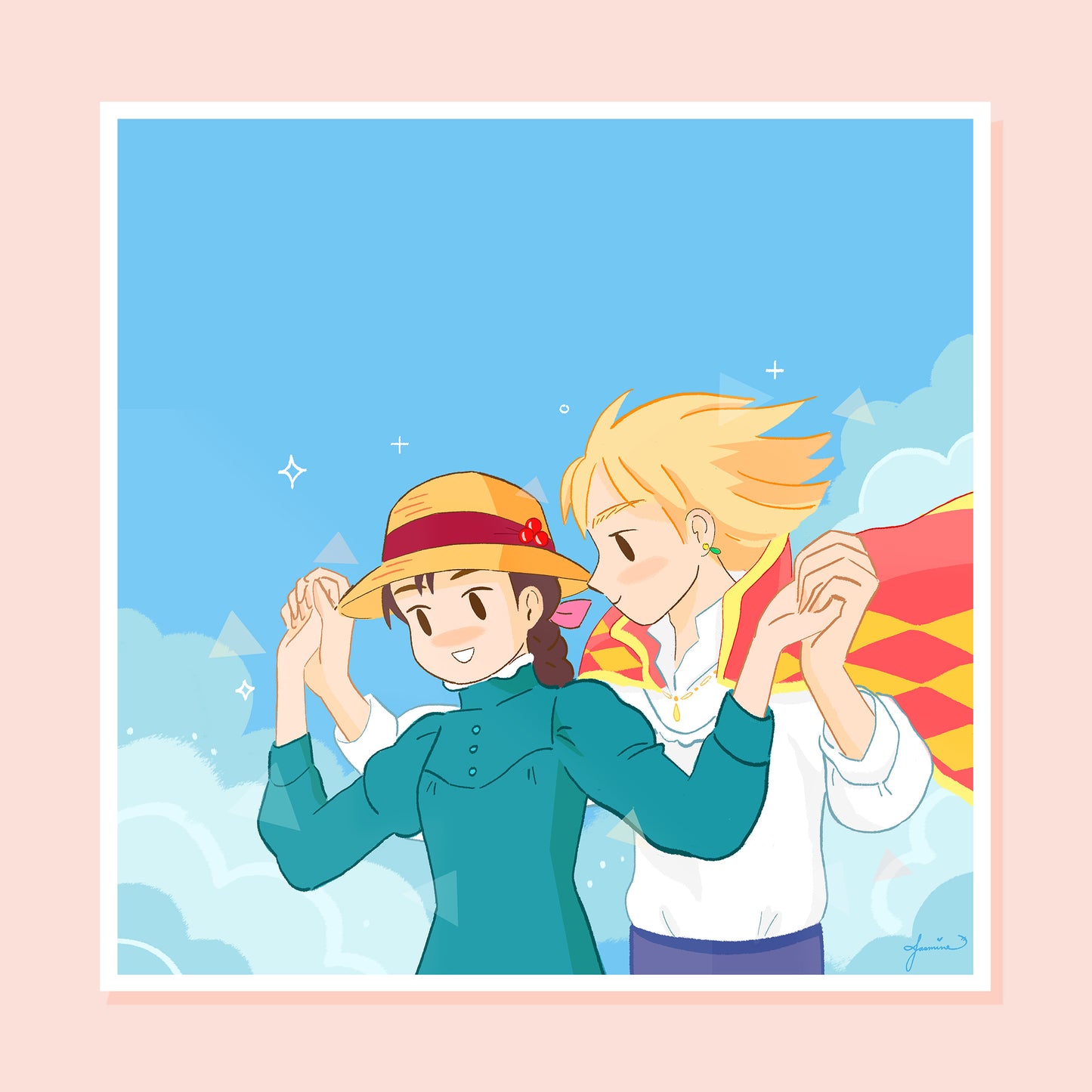 Howl's Moving Castle (Art Print Collection) ⇨