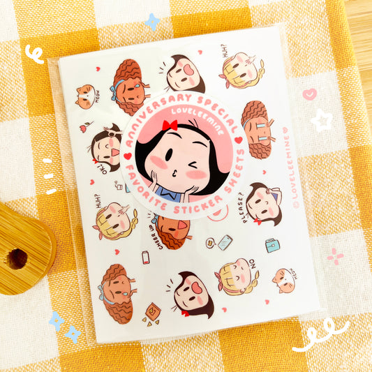 Shop Anniversary Special Sticker Set
