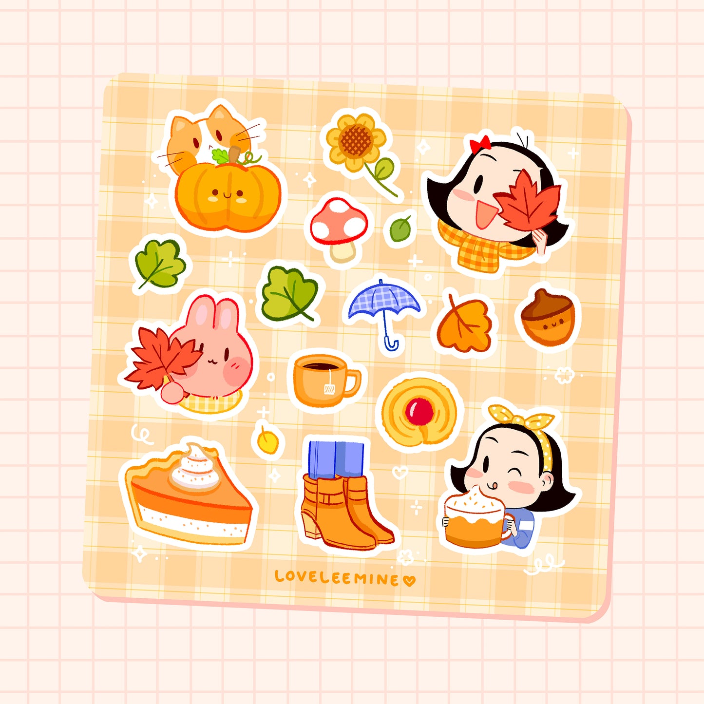 Autumn Sticker Sheet