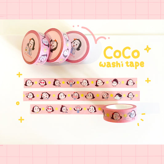 Coco Variety of Expression Washi Tape