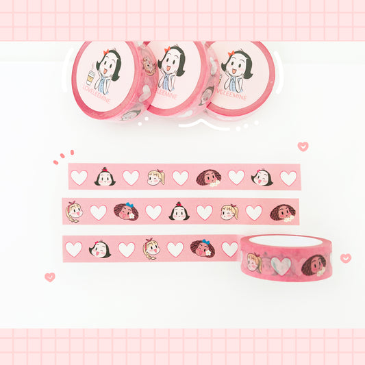 Loveleemine Friends Heart Washi Tape