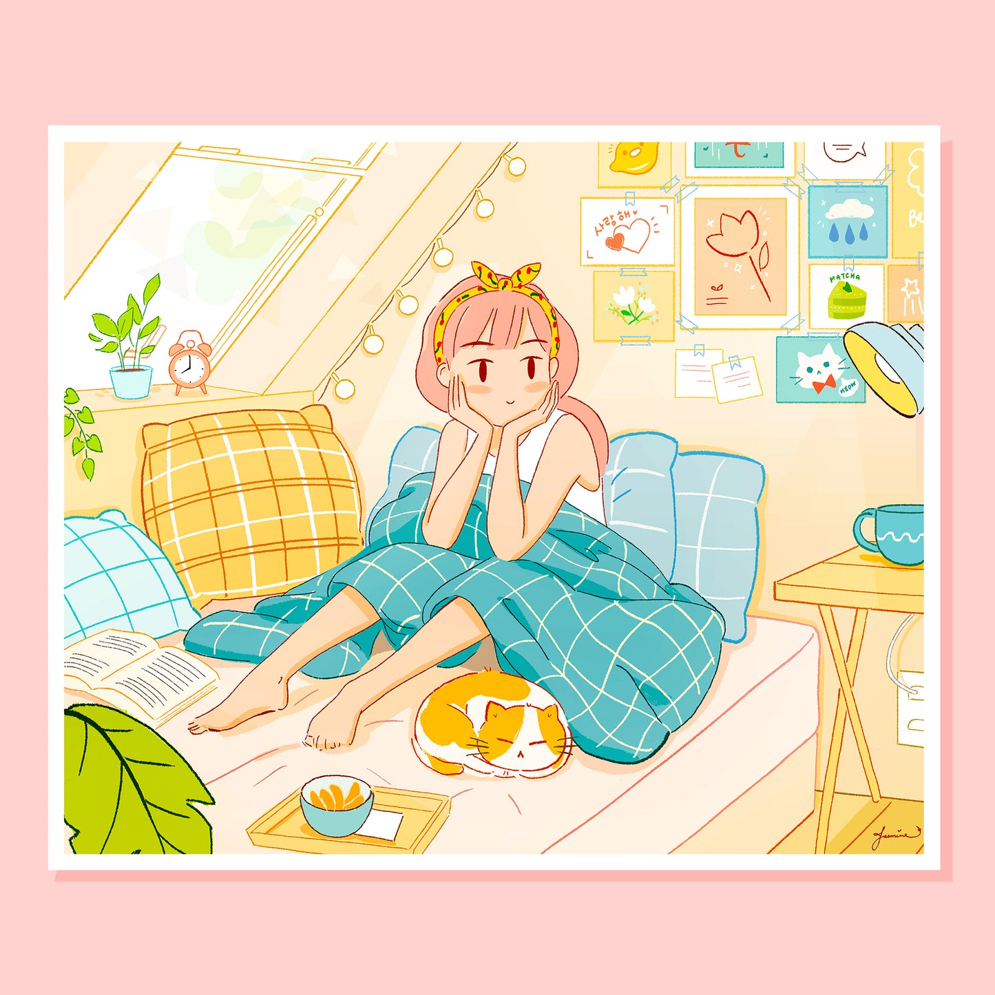 "Lazy Day" Art Print
