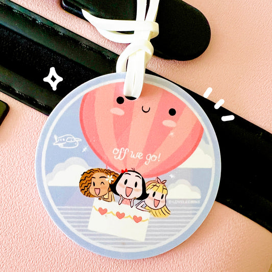 "Off We Go" Luggage Tag