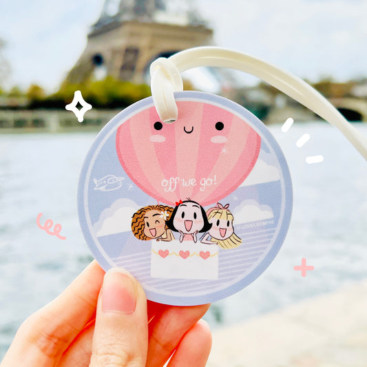 "Off We Go" Luggage Tag