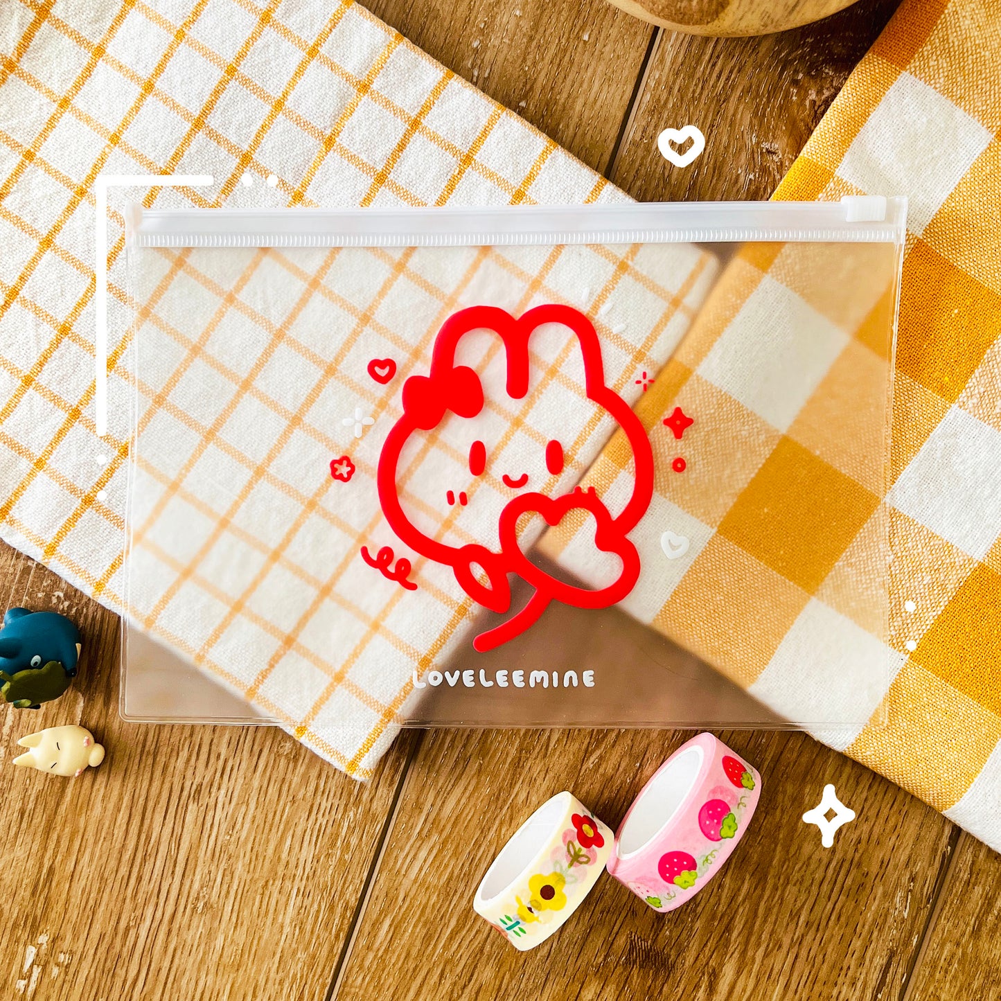 Cinnabun PVC Pouch