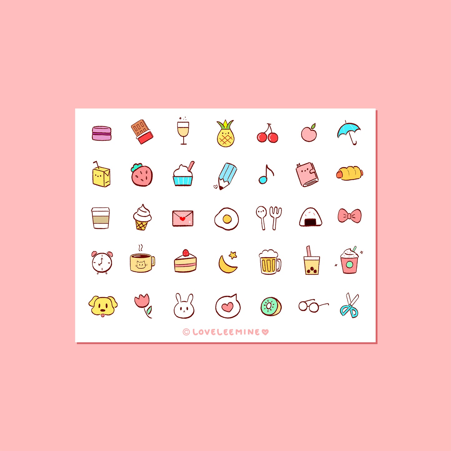 Shop Anniversary Special Sticker Set