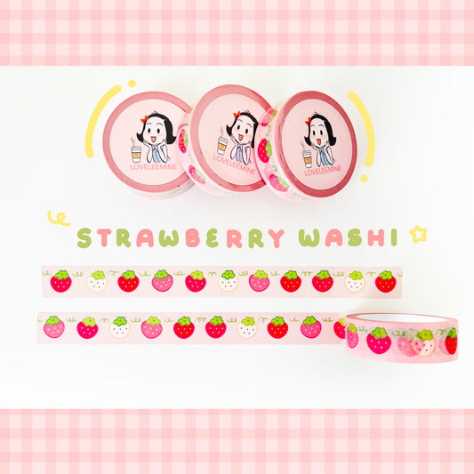 Strawberry Washi Tape