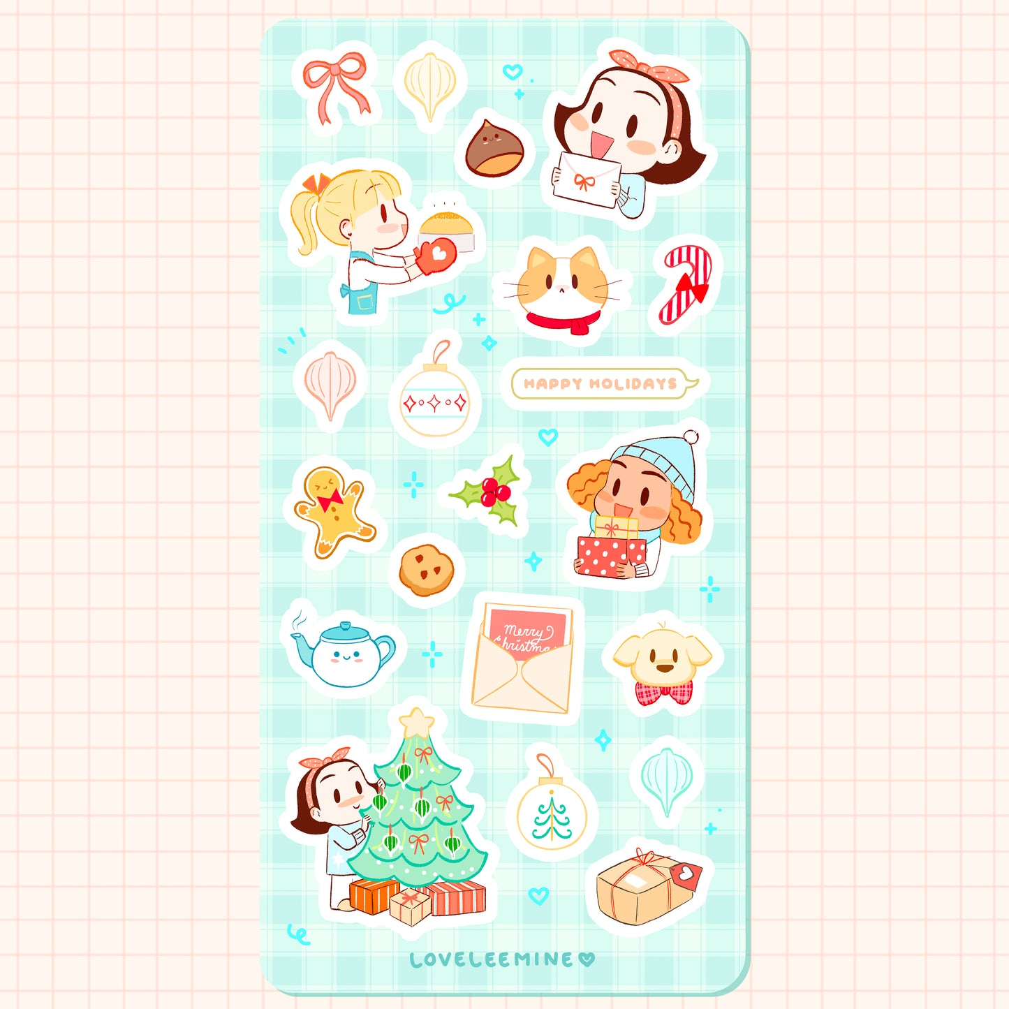 Winter Deco Sticker Sheet