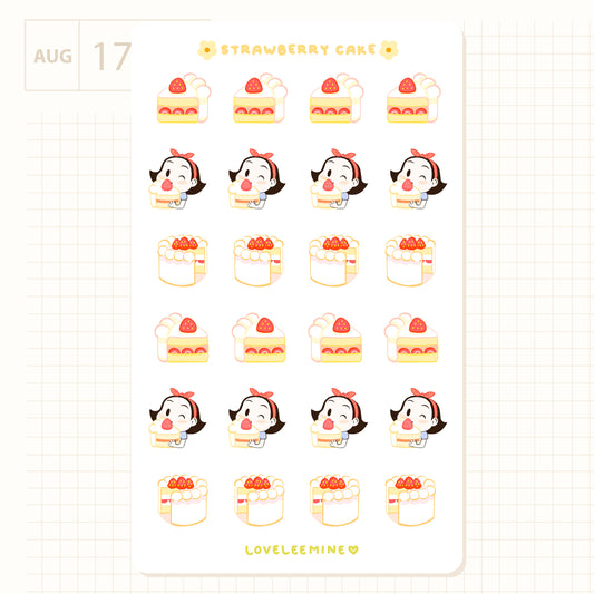 Strawberry Shortcake Sticker Sheet
