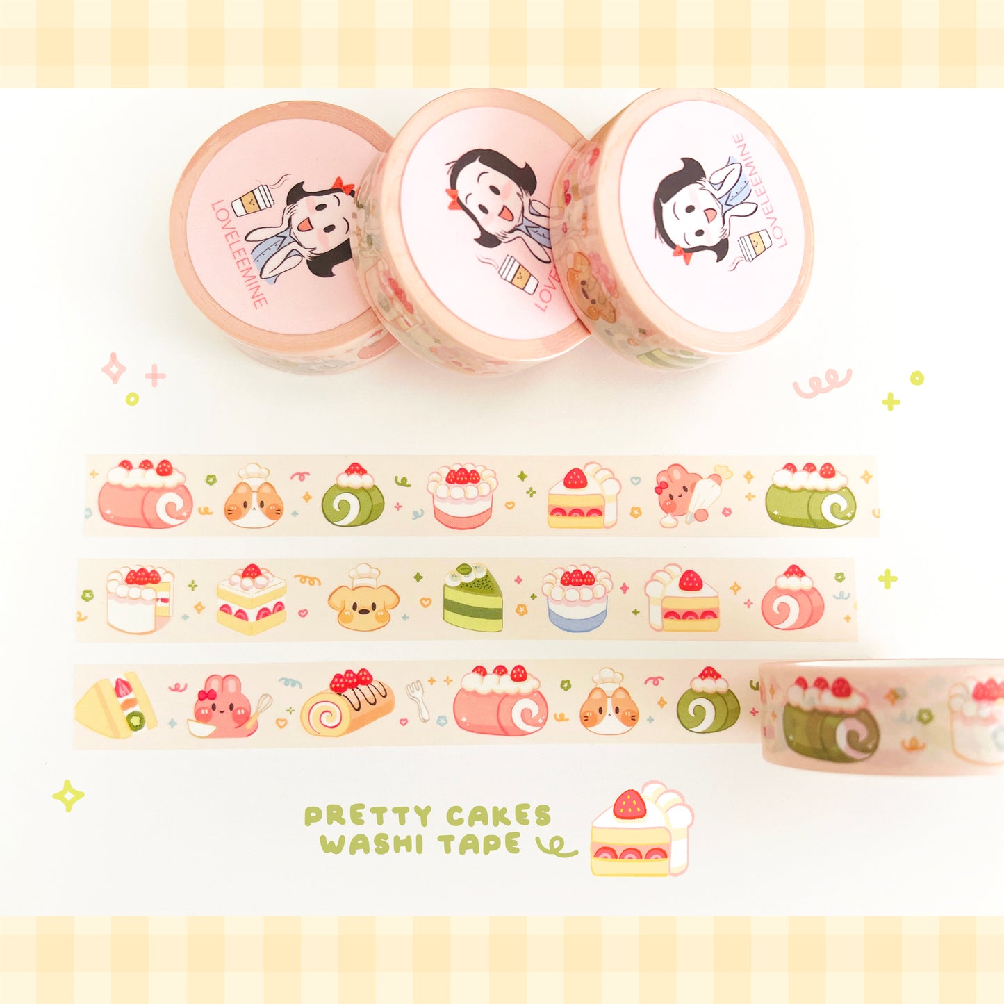 Pretty Cakes Washi Tape