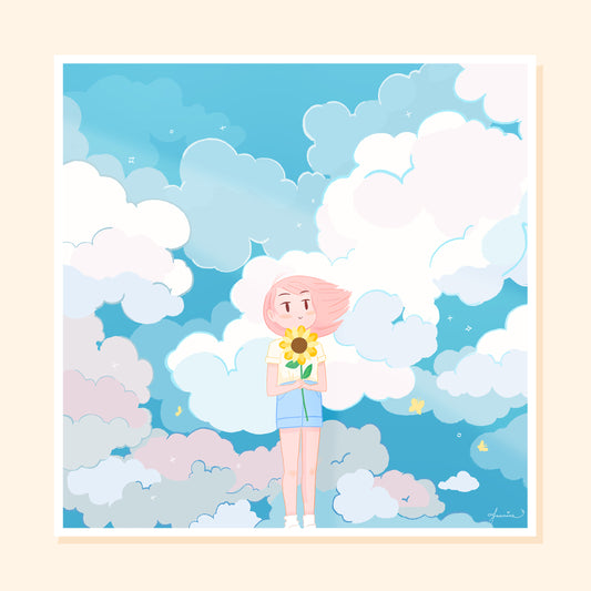 "Clouds" Art Print