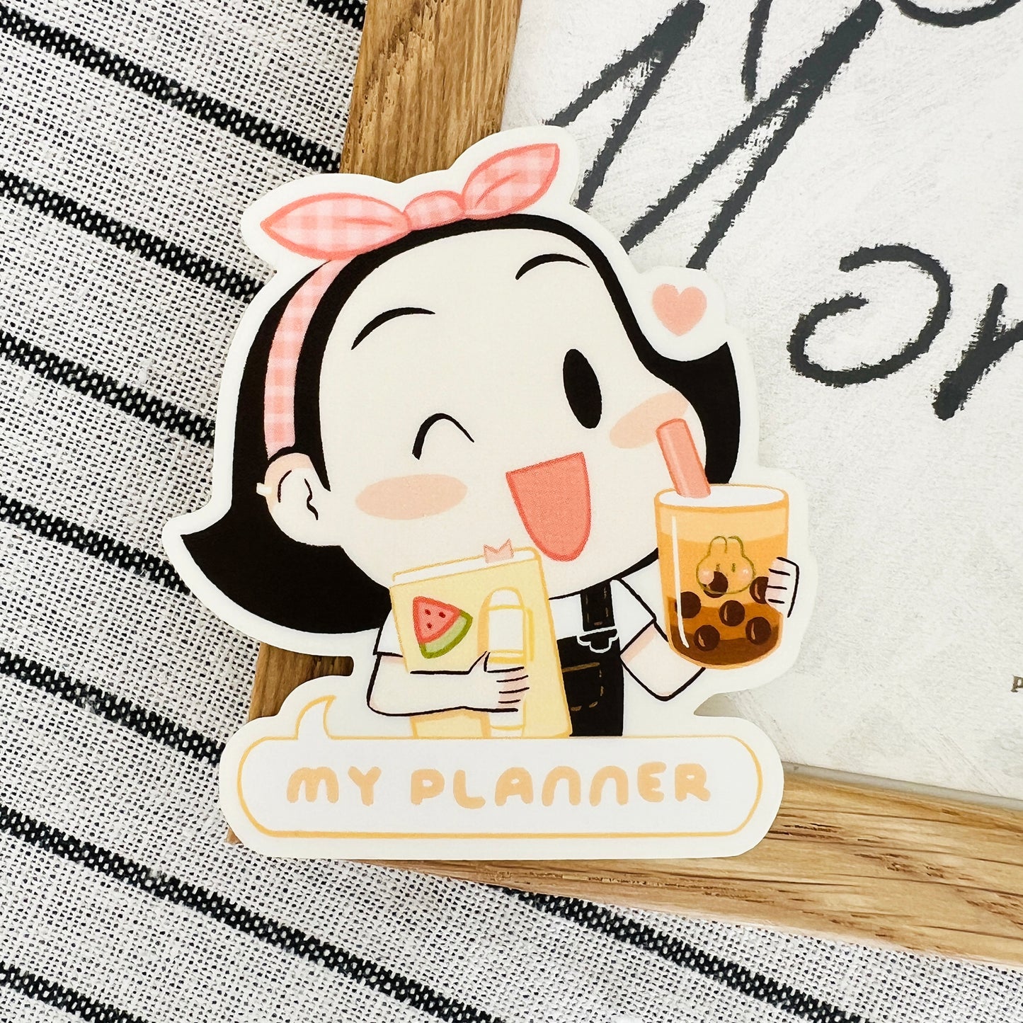 Loveleemine Friends "My Planner" Clear Stickers