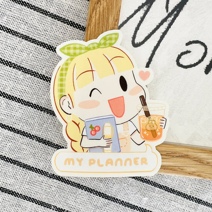 Loveleemine Friends "My Planner" Clear Stickers