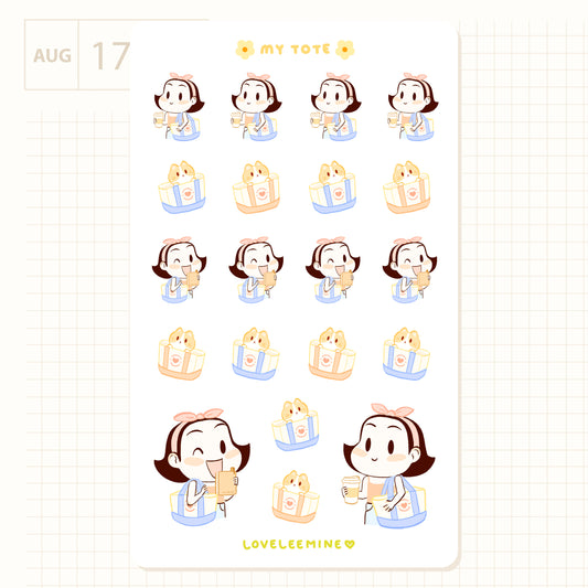 My Tote Sticker Sheet