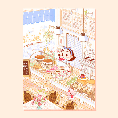 "Opening Hour" Art Print
