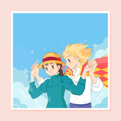 Howl's Moving Castle (Art Print Collection) ⇨