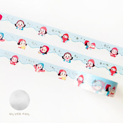 Winter Wonderland (Silver Foil) Washi Tape