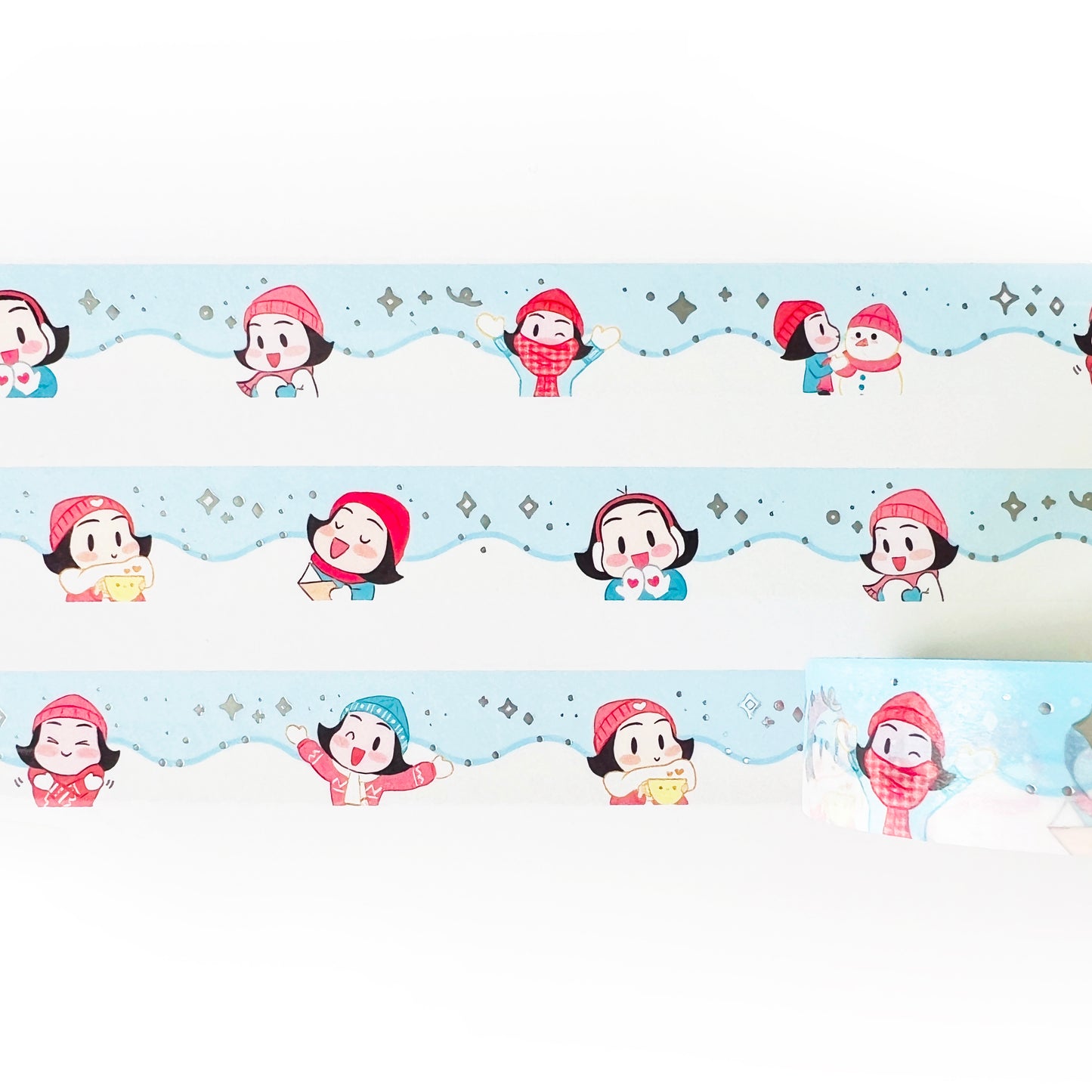 Winter Wonderland (Silver Foil) Washi Tape