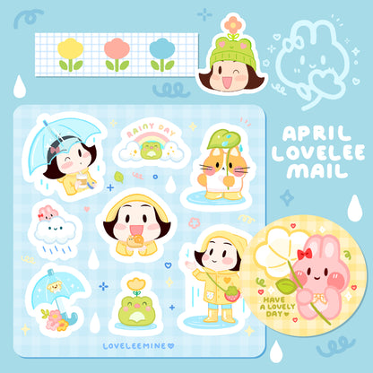 Lovelee Mail Stickers Collection ⇨