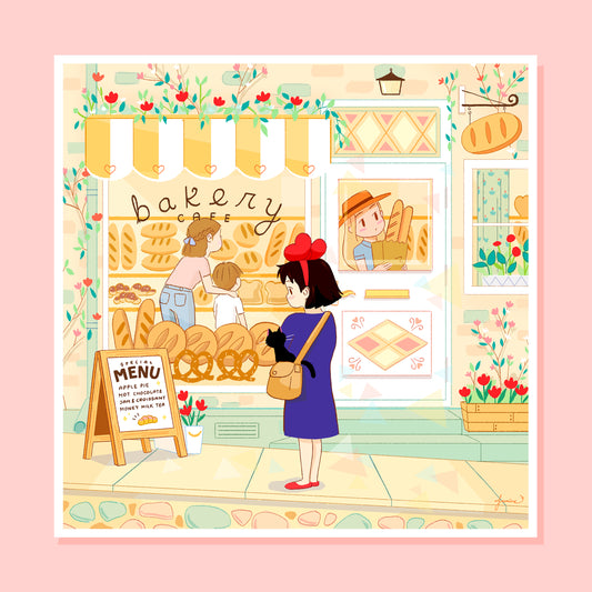 Kiki's Delivery Service (Art Print Collection) ⇨