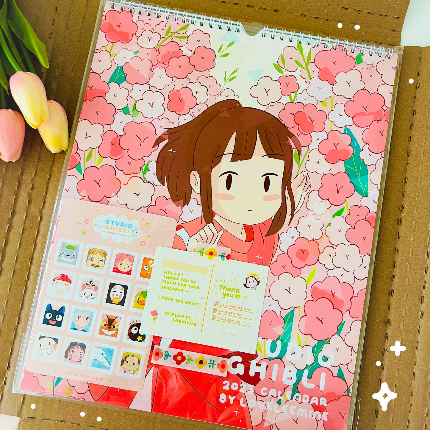 2023 Wall Calendar (Studio Ghibli Limited Edition)