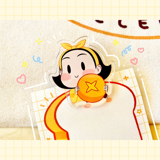 Coco & Bread Acrylic Clips