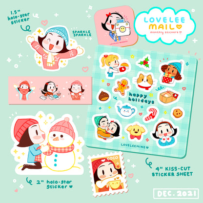 Lovelee Mail Stickers Collection ⇨
