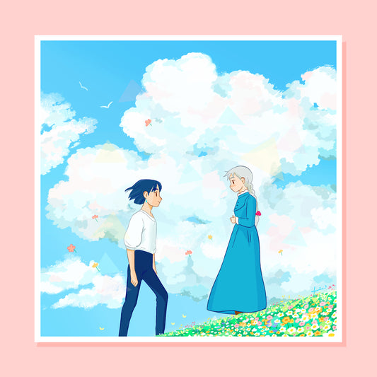 Howl's Moving Castle (Art Print Collection) ⇨
