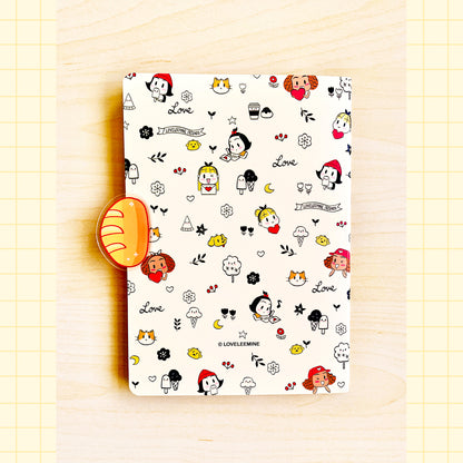 A5 Loveleemine Friends Notebook