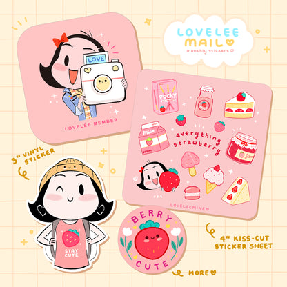 Lovelee Mail Stickers Collection ⇨