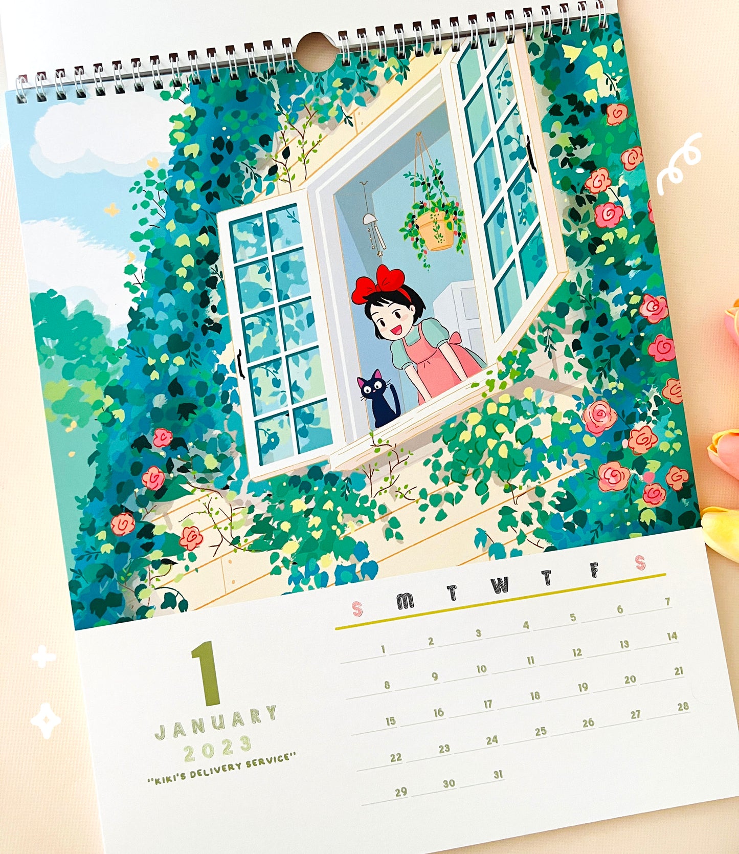 2023 Wall Calendar (Studio Ghibli Limited Edition)