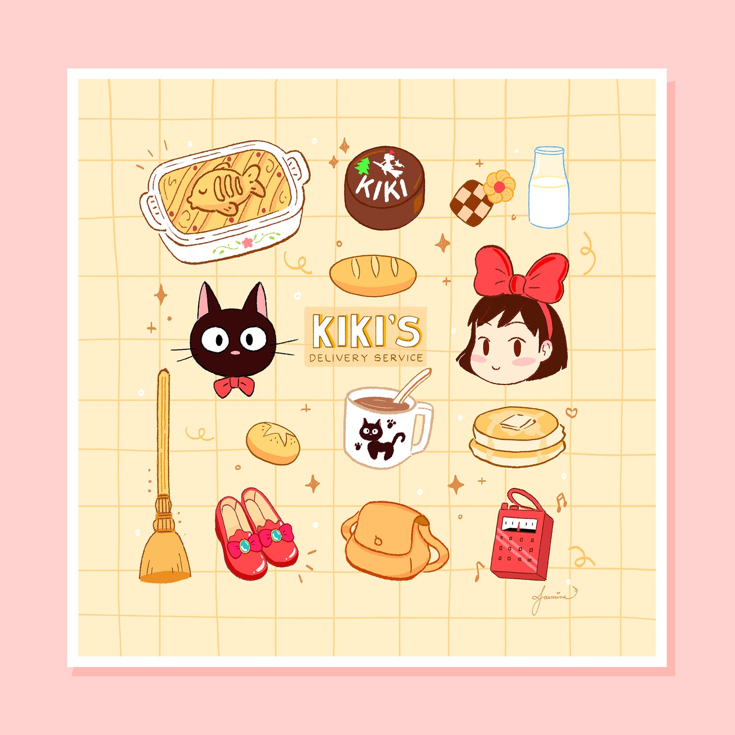 Kiki's Delivery Service (Art Print Collection) ⇨