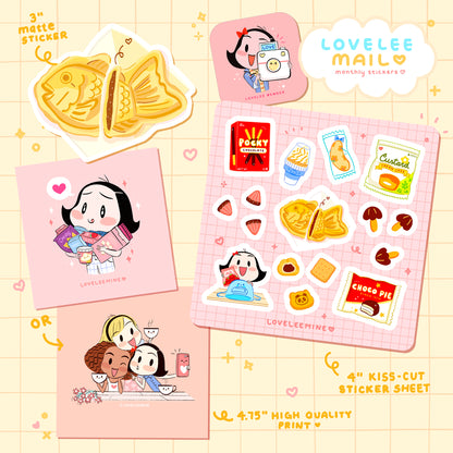 Lovelee Mail Stickers Collection ⇨