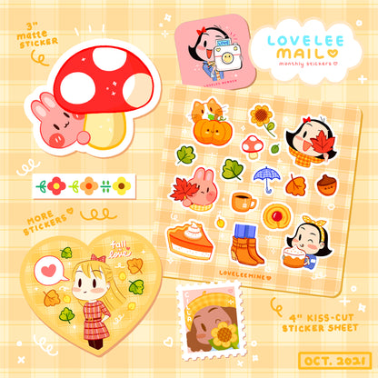 Lovelee Mail Stickers Collection ⇨