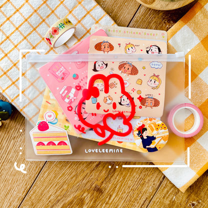 Cinnabun PVC Pouch