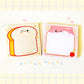 Toast & Milk Carton Sticky Notes Set