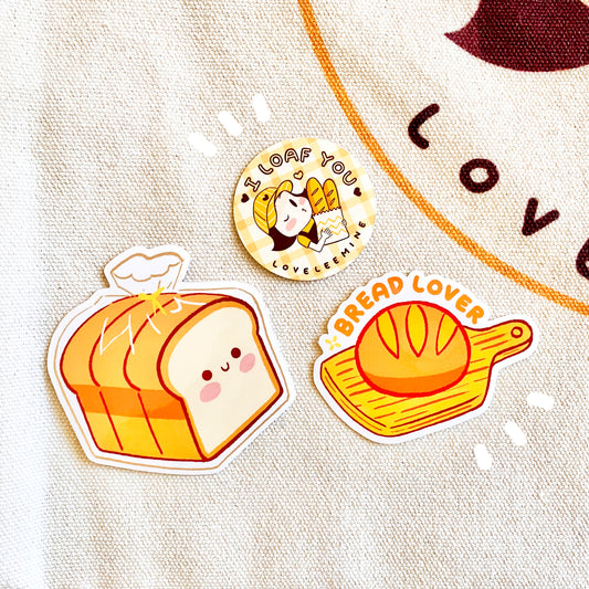 Bread Lover Sticker Set